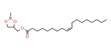 Glycerol 1-octadecenoate methylboronate